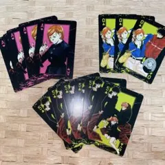 呪術廻戦 トランプ 釘崎野薔薇 伏黒恵 虎杖悠仁