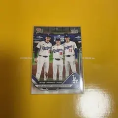 Topps now 大谷翔平 山本由伸 佐々木朗希　東京開幕シリーズ