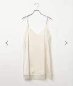 LEPSIM サテンレースキャミチュニック 今季