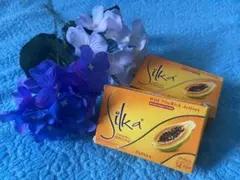 Silka .　シルカ パパイヤ石鹸　美白石鹸　ホワイトニング石鹸のサムネイル