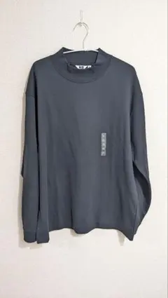 UNIQLO U モックネックプルオーバー ブラック XLのサムネイル