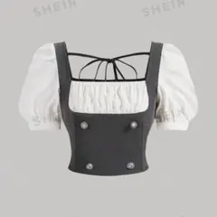 ①韓国風 トップス SHEIN