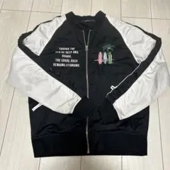 Beno スカジャン LL ハワイ　黒