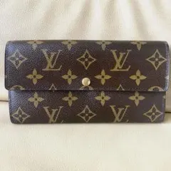 見た目綺麗☆LOUIS VUITTON☆モノグラム☆ポルトフォイユサラ☆長財布