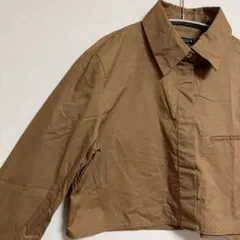 ZARA ザラ クロップドシャツ ブラウン XSのサムネイル