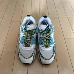 NIKE エアマックス ホワイト/ブルー/イエロー