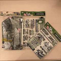 【新品】ディズニー TOY STORY ランチトートバッグ2点 ＆ナフキン