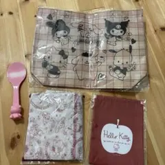 非売品　サンリオ　キャラクター　巾着ポーチ　不織布バッグ　衣類収納袋　サンリオ