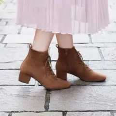 nuovo フレックスストレッチレースアップ 5 キャメルのサムネイル