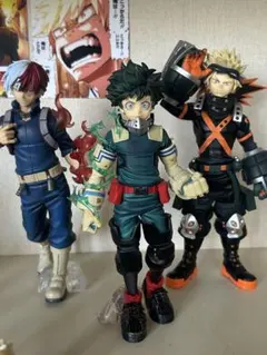 一番くじ 僕のヒーローアカデミア NEXT GENERATIO 緑谷 爆豪 轟