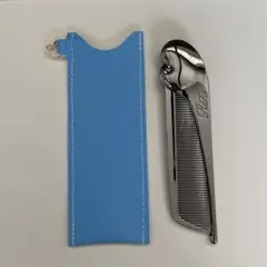 Refa リファ　アイラ　コームケース　ブルー　ハート付き　抗菌素材　G♡