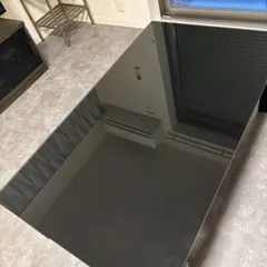 ローテーブル　鏡面　ブラック