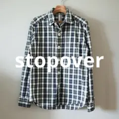 【極美品】stopover 長袖シャツ サイズ5 ワシヲ ストップオーバー