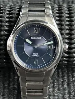 SEIKO Solar 腕時計 ダークブルー