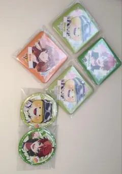 カラフルピーチ　からぴち　缶バッチコレクション 6点セット