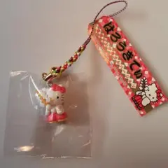 ご当地キティ　根付け　三重限定　お伊勢さん