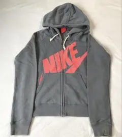 NIKE ジップアップ パーカー グレー Sサイズ