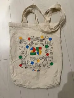 【非売品・限定】Google 25周年記念 オリジナル キャンバストートバッグのサムネイル