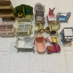 シルバニア　ジャンク品　家具　まとめ売り