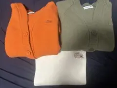 【美品】LACOSTE カーディガン2点・カスタムスウェットセットのサムネイル
