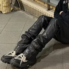 mnml Leather Flare Pants ミニマル フレア レザーのサムネイル
