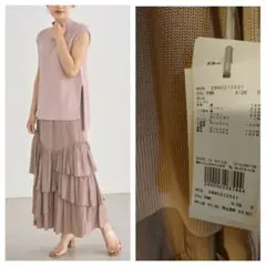 ✨新品✨snidel✨ニットベスト×ボリュームスカートSETワンピース