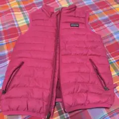 patagonia ピンク ダウンベスト 100cm~