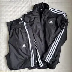 Y2K 00s adidas アディダス ナイロン セットアップ ドローコード