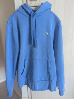 【あ様　専用】ポロ ラルフローレン フード付きパーカー ブルー　水色　メンズ