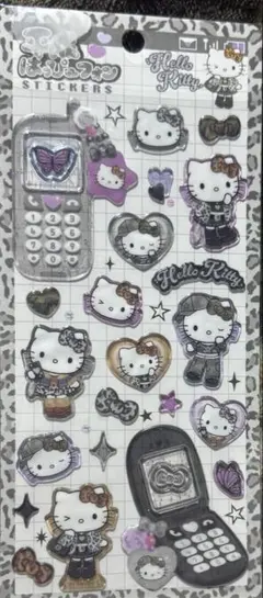 【正規品】平成はっぴーふぉん ハローキティ モノトーン ギャル