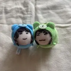 千賀健永 二階堂高嗣 キスマイベア ぬいぐるみ