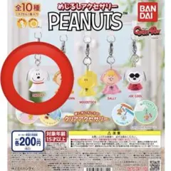 スヌーピー めじるしアクセサリー ガチャガチャ PEANUTS めじるしチャーム
