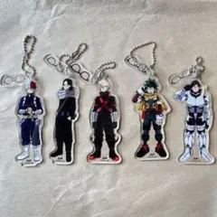 【予約限定】Zoff×ヒロアカ アクリルキーホルダー 5種コンプセット
