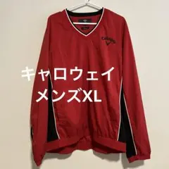 Calla way ゴルフジャケット　キャロウェイ　赤　メンズゴルフウェア　美品