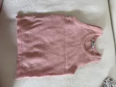 GROVE ニットタンクトップ ピンクのサムネイル