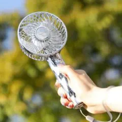 【2025年モデル】フレ ハンディファン ウェーブ シルバー