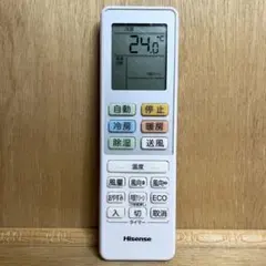 【中古】Hisense ハイセンス エアコン リモコン RCH-RTY1-0のサムネイル