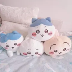 ちいかわ　もっちるねそべりBIGぬいぐるみ　ちいかわ　うさぎ　ハチワレ　セット