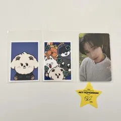 TXT ACT:TOMORROW アプグレ特典 ステッカー　FC特典　トレカ