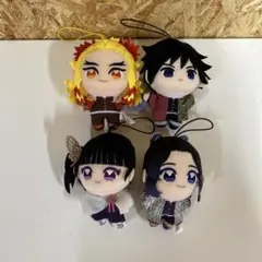 ポ*ン様 鬼滅の刃 ぬいぷりけmini2 全4種セット