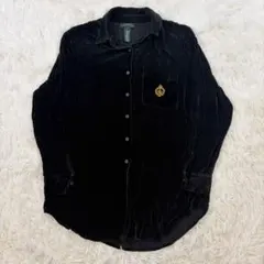 90s Ralph Lauren 黒 リネン シルク 3XL ラルフローレン - メルカリ