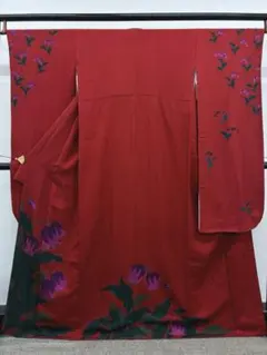 振袖 金彩 大輪 牡丹 身丈174cm MO3774 - メルカリ