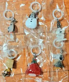 スヌーピー めじるしアクセサリー FUNNY ver. 全6種 コンプリート