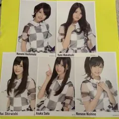 白石麻衣 西野七瀬 齋藤飛鳥 橋本奈々未 若月佑美