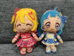 キミとアイドルプリキュア　キュアアイドル　キュアウインク　ぬいぐるみ
