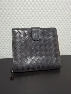 MH/11.28/5 ボッテガヴェネタ　二つ折り財布　編み込み