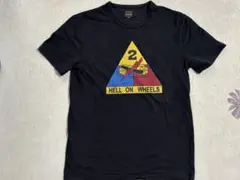 リアルマッコイズ 半袖Tシャツ 米陸軍第2機甲師団 黒 サイズM(38)のサムネイル