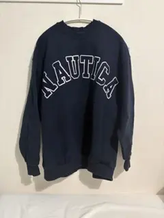 値下げ可能！】NAUTICA ノーティカ アーチロゴ スウェット 