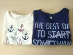 ベビー・キッズ　Tシャツ 　コットン素材　2枚組