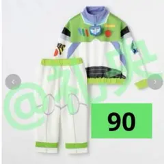リトシーLittc バズライトイヤー なりきりセットアップ90 しまむら 新品